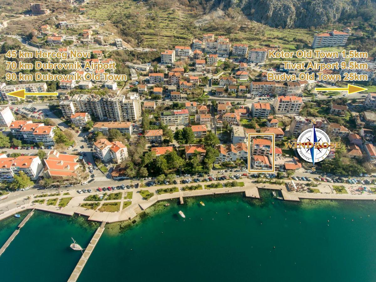 Apartments Windrose Kotor Extérieur photo